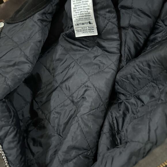 Carhartt Sandstone Quilted Lined Coveralls Womens XL (16/18) Insulated Workwear - Picture 6 of 10